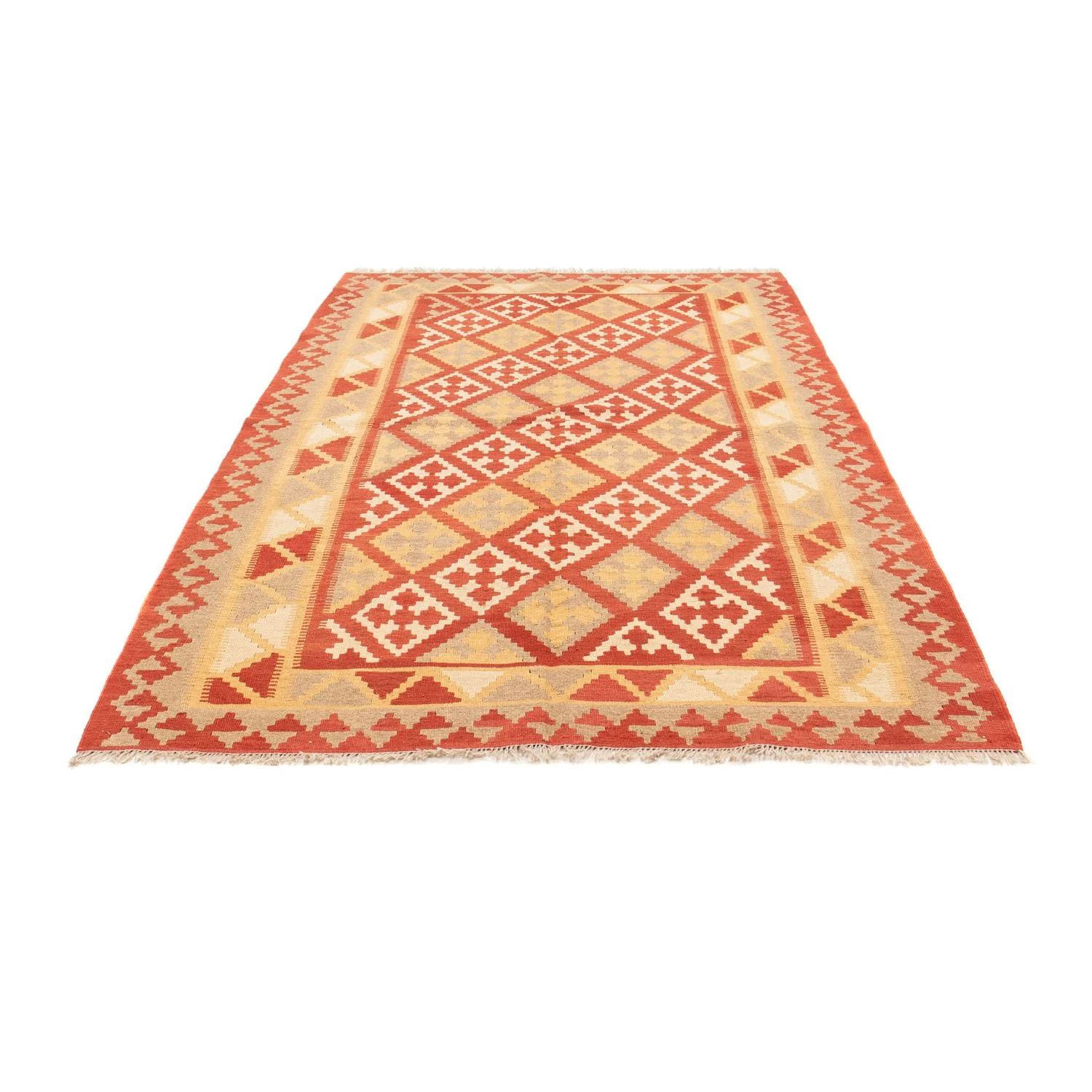 Kelim Teppich - Oriental 245 x 162 cm - mehrfarbig - Image 5
