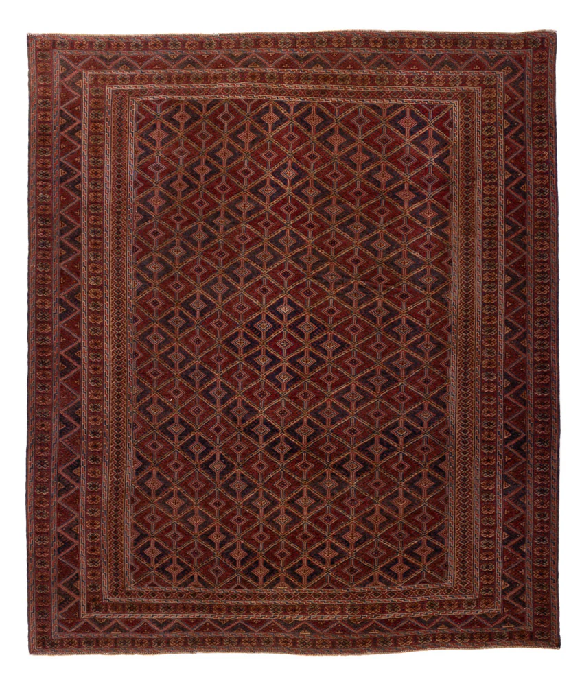 Kelim Afghan Teppich 245x206cm