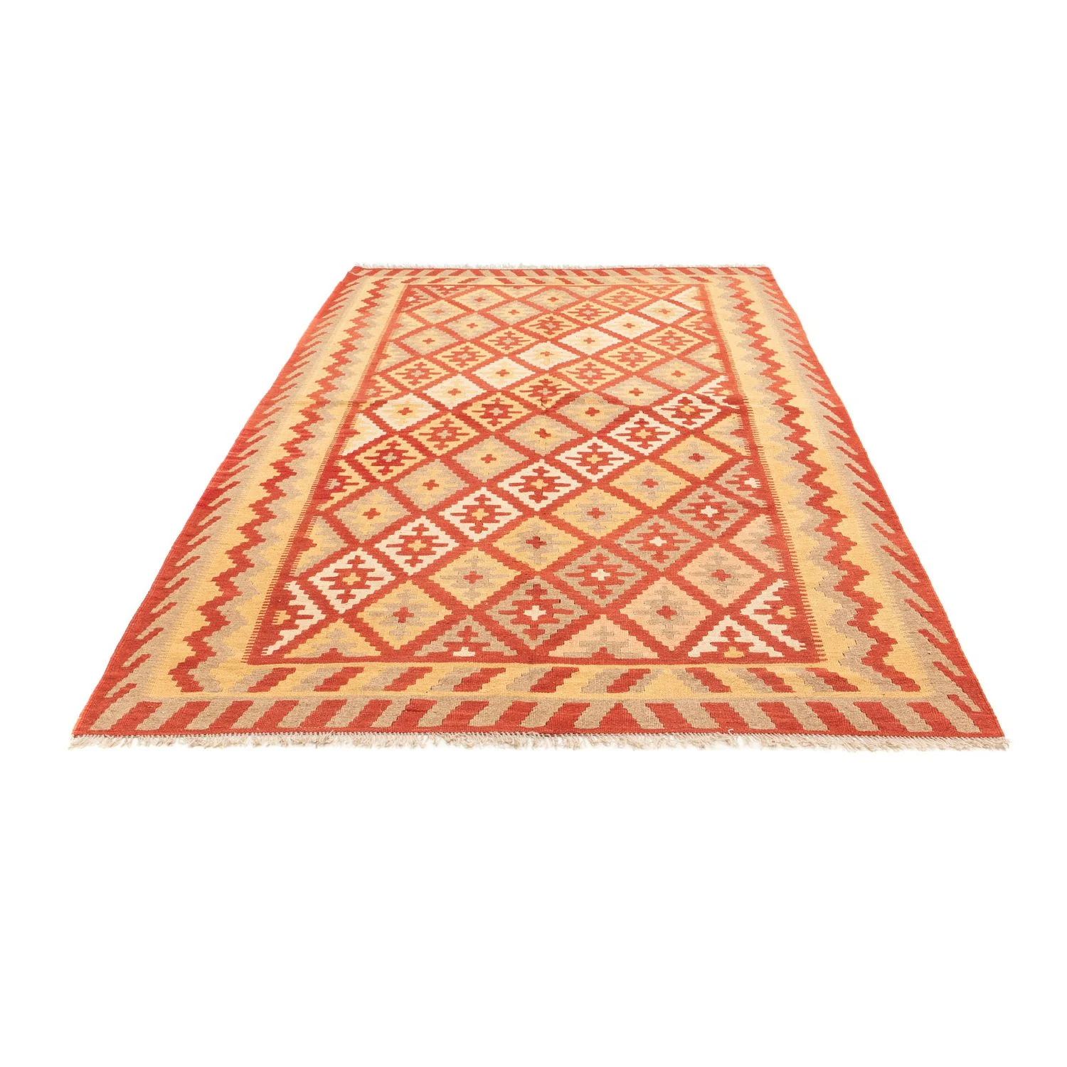 Kelim Teppich - Oriental 252 x 165 cm - mehrfarbig - Image 5