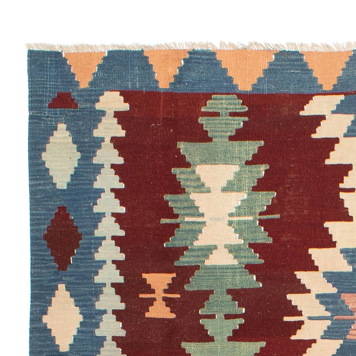 Kelim Teppich - Oriental 265 x 190 cm - dunkelrot - Image 3