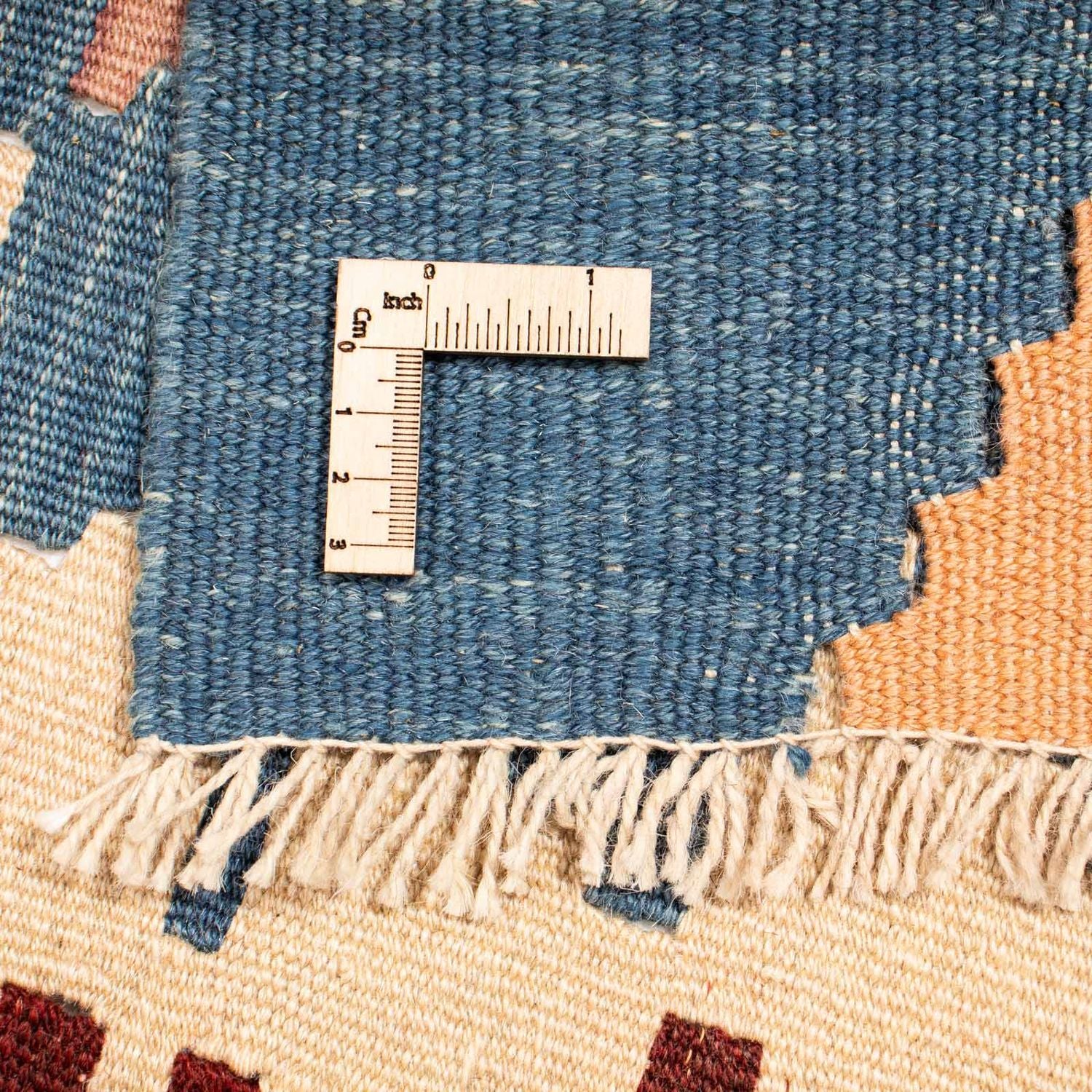 Kelim Teppich - Oriental 265 x 190 cm - dunkelrot - Image 6