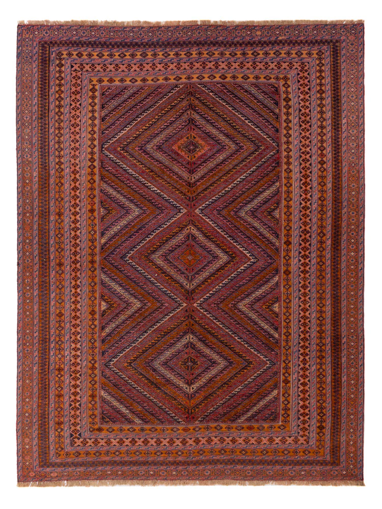 Kelim Afghan Teppich 269x208cm