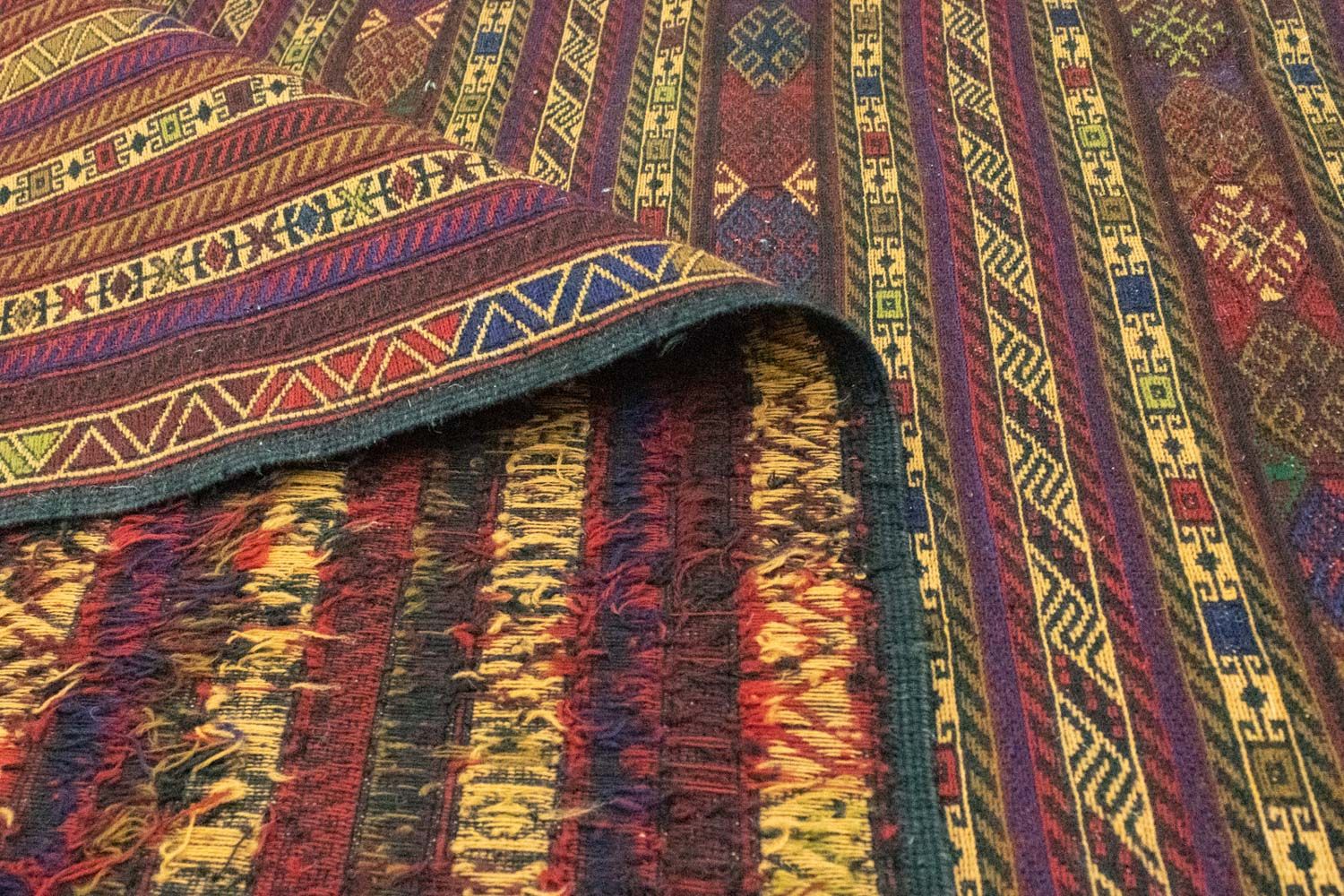 Kelim Afghan Teppich 278x195cm - Image 4
