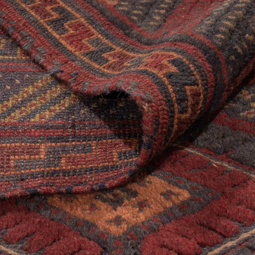 Kelim Afghan Teppich 278x205cm - Image 4