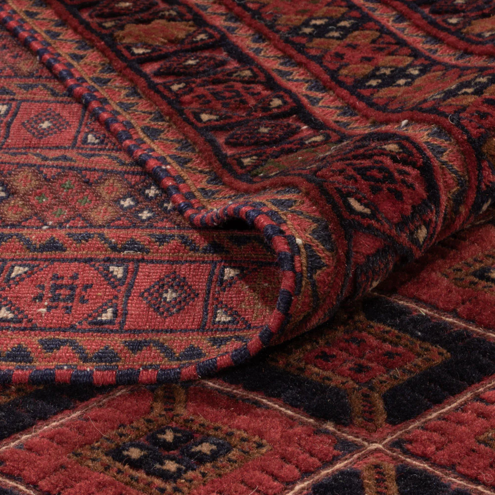 Kelim Afghan Teppich 291x210cm - Image 4
