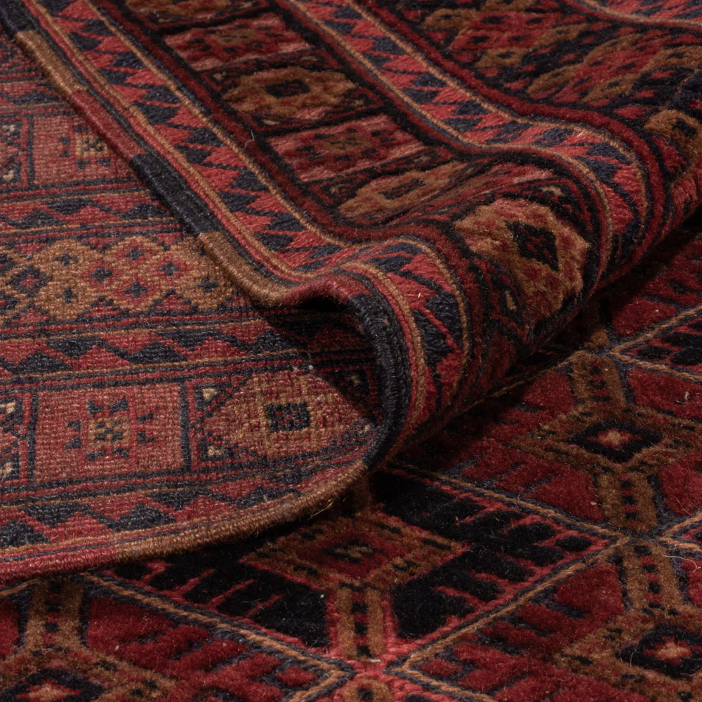 Kelim Afghan Teppich 292x202cm - Image 4