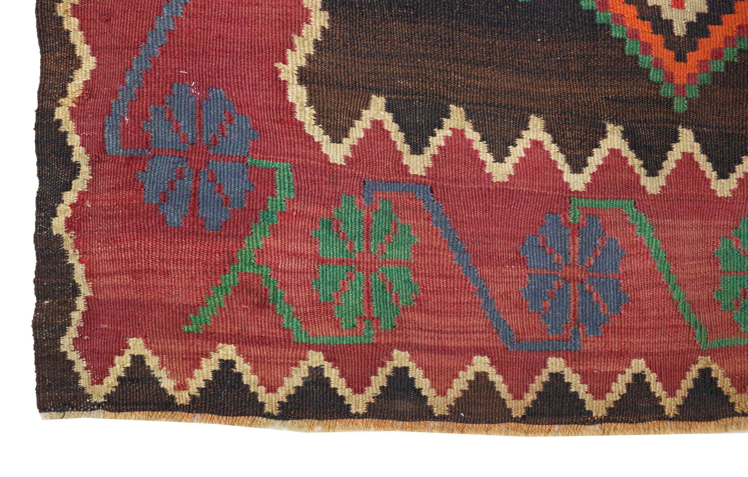 Kelim Teppich - Oriental 303 x 158 cm - blau - Image 3