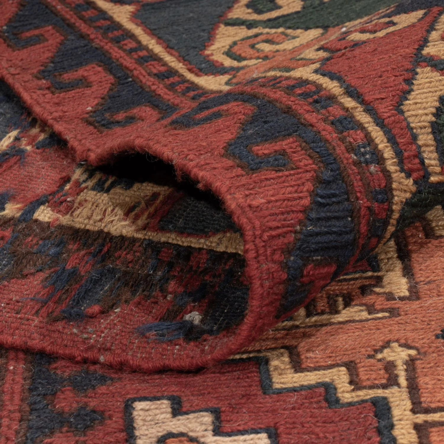 Kelim Afghan Teppich 316x248cm - Image 4