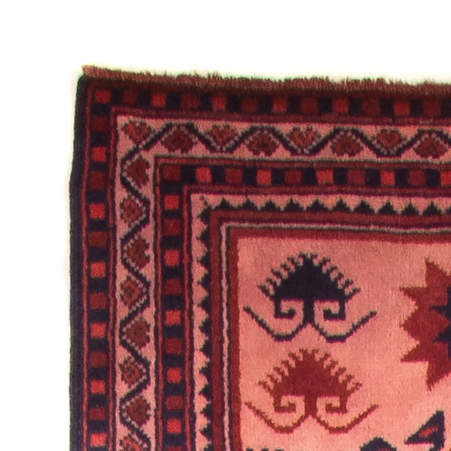 Kelim Teppich - Oriental 400 x 75 cm - hellrot - Image 3