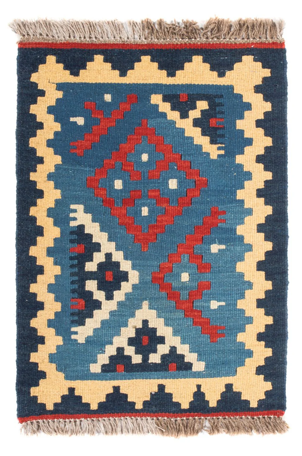 Kelim Fars Teppich 60x40cm
