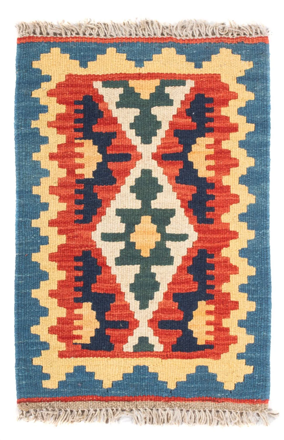 Kelim Fars Teppich 60x40cm