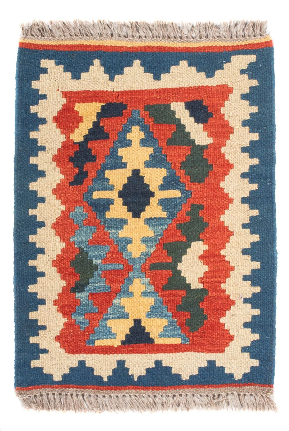 Kelim Fars Teppich 60x40cm