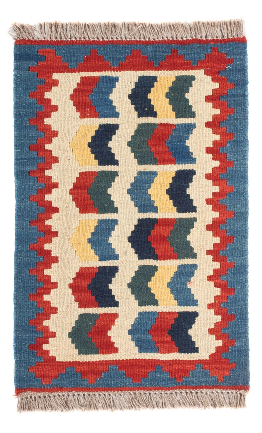 Kelim Fars Teppich 60x40cm