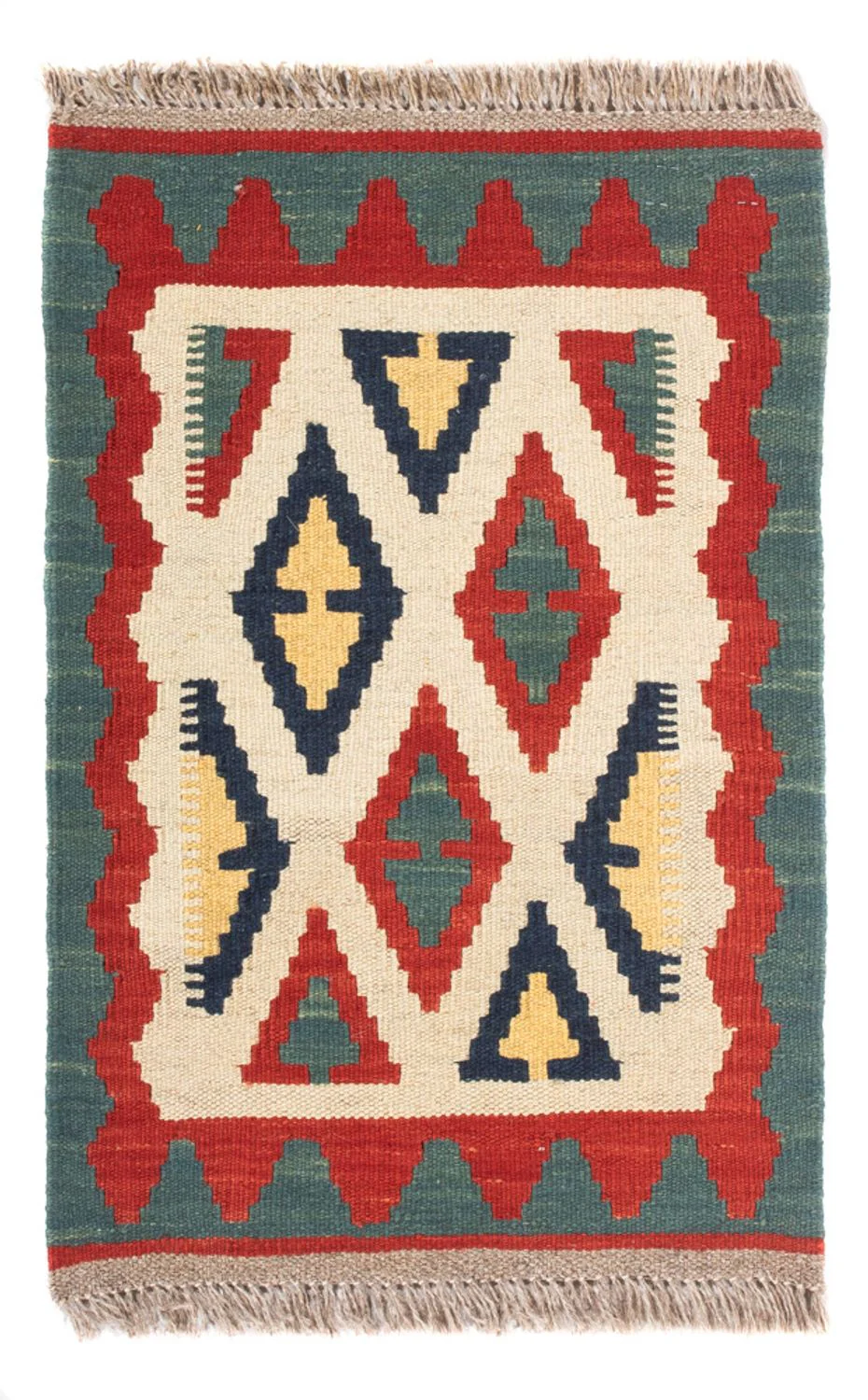 Kelim Fars Teppich 60x40cm