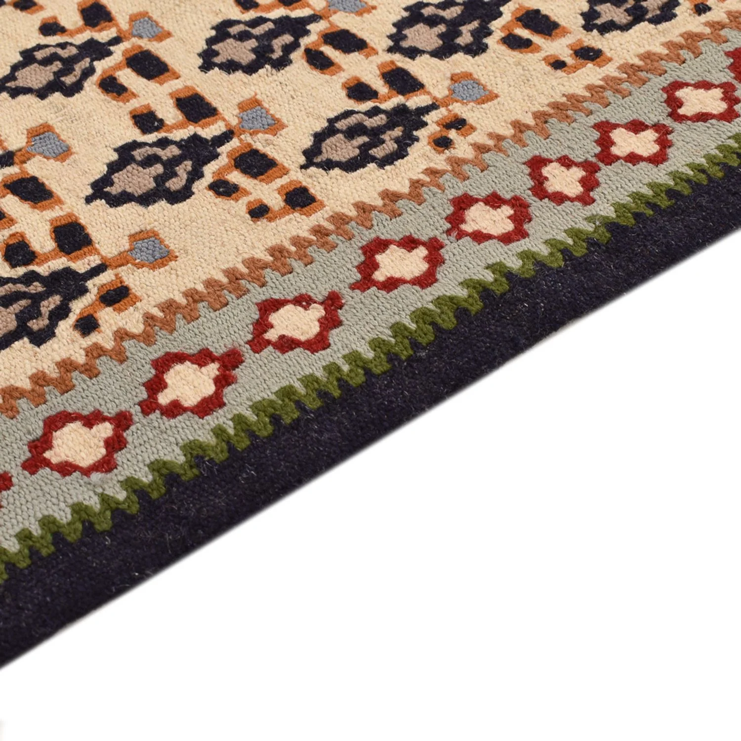 Kelim Fars Teppich 85x82cm - Image 3