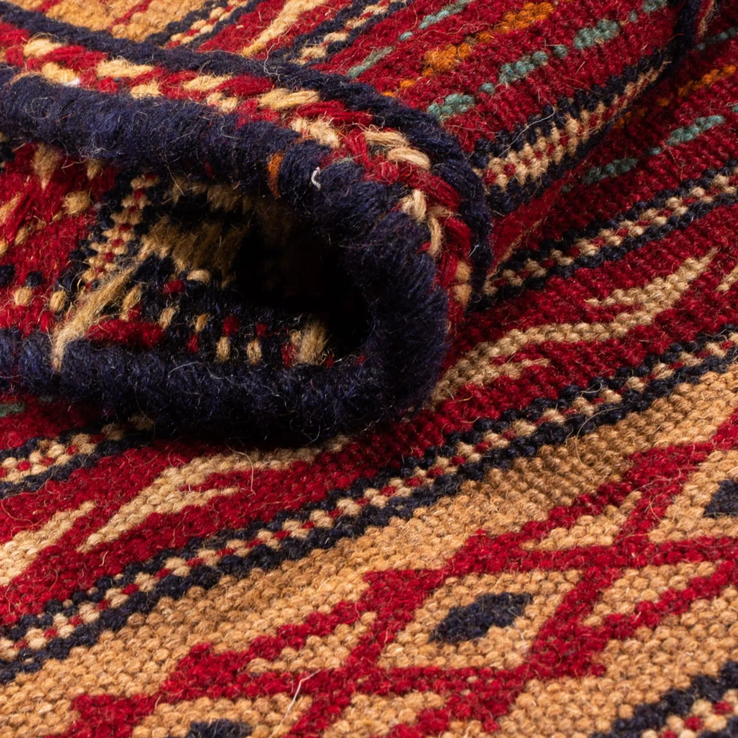 Kelim Teppich - Oriental - 90 x 60 cm - mehrfarbig - Image 4