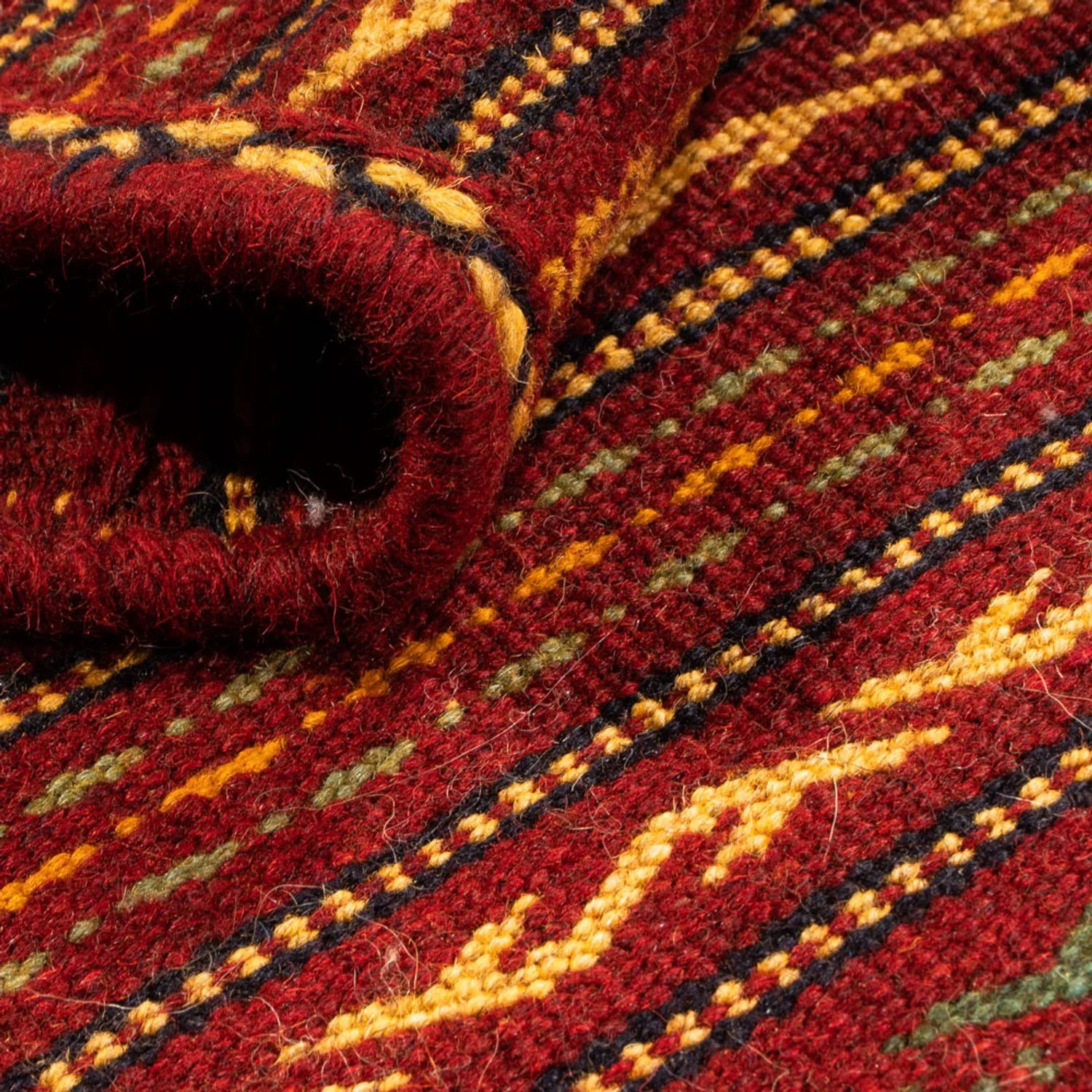 Kelim Teppich - Oriental - 90 x 60 cm - mehrfarbig - Image 4
