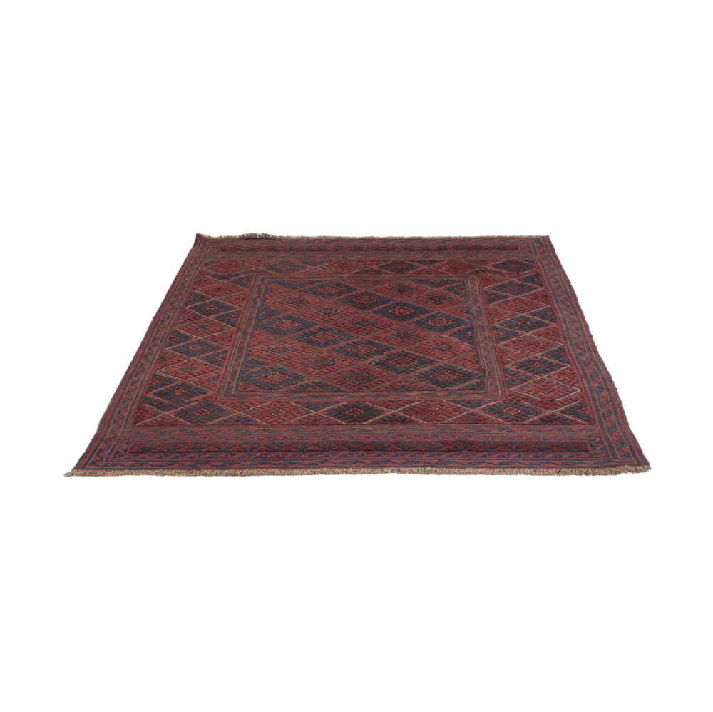 Kelim Afghan Teppich 146x126cm - Image 6