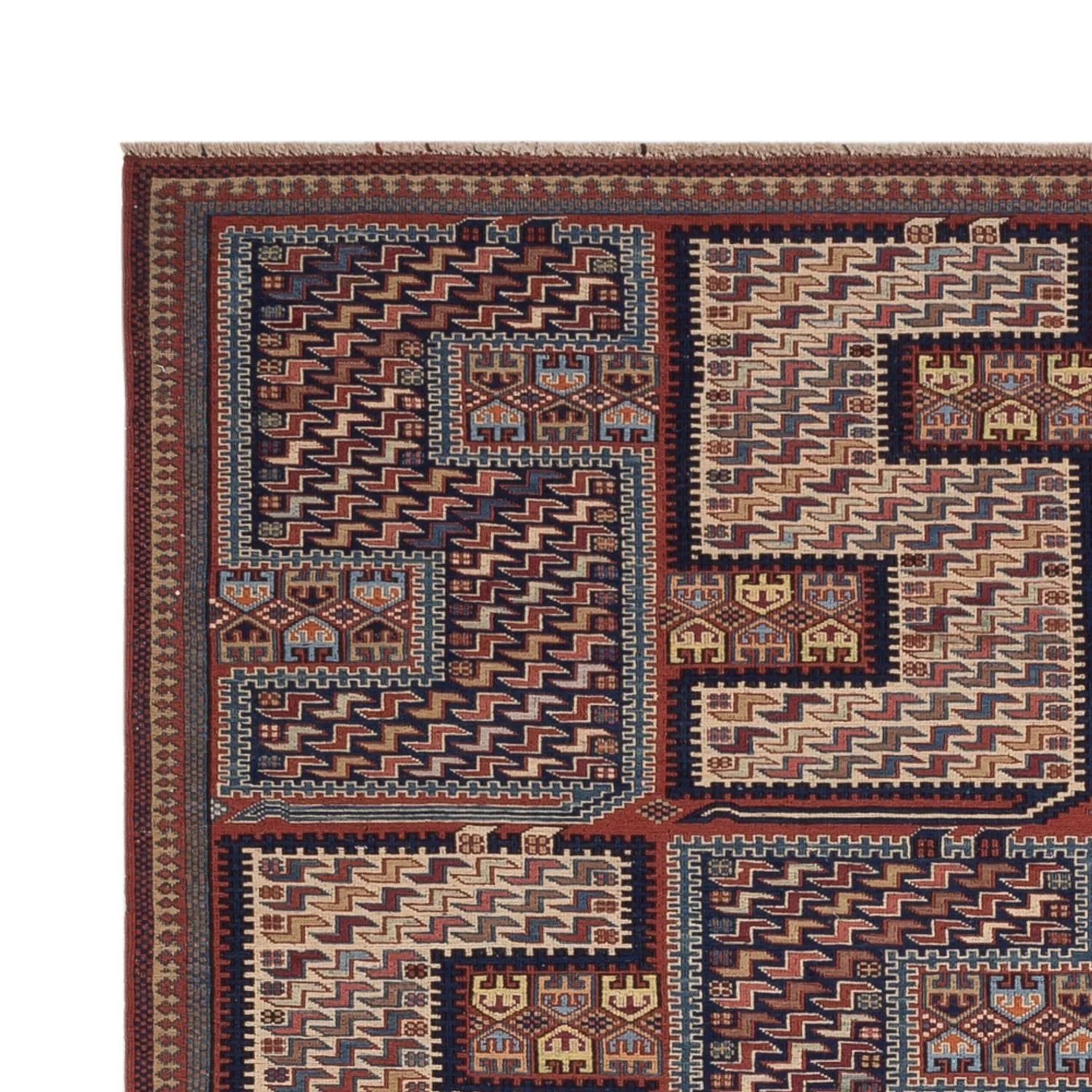Kelim Afghan Teppich 205x166cm - Image 3