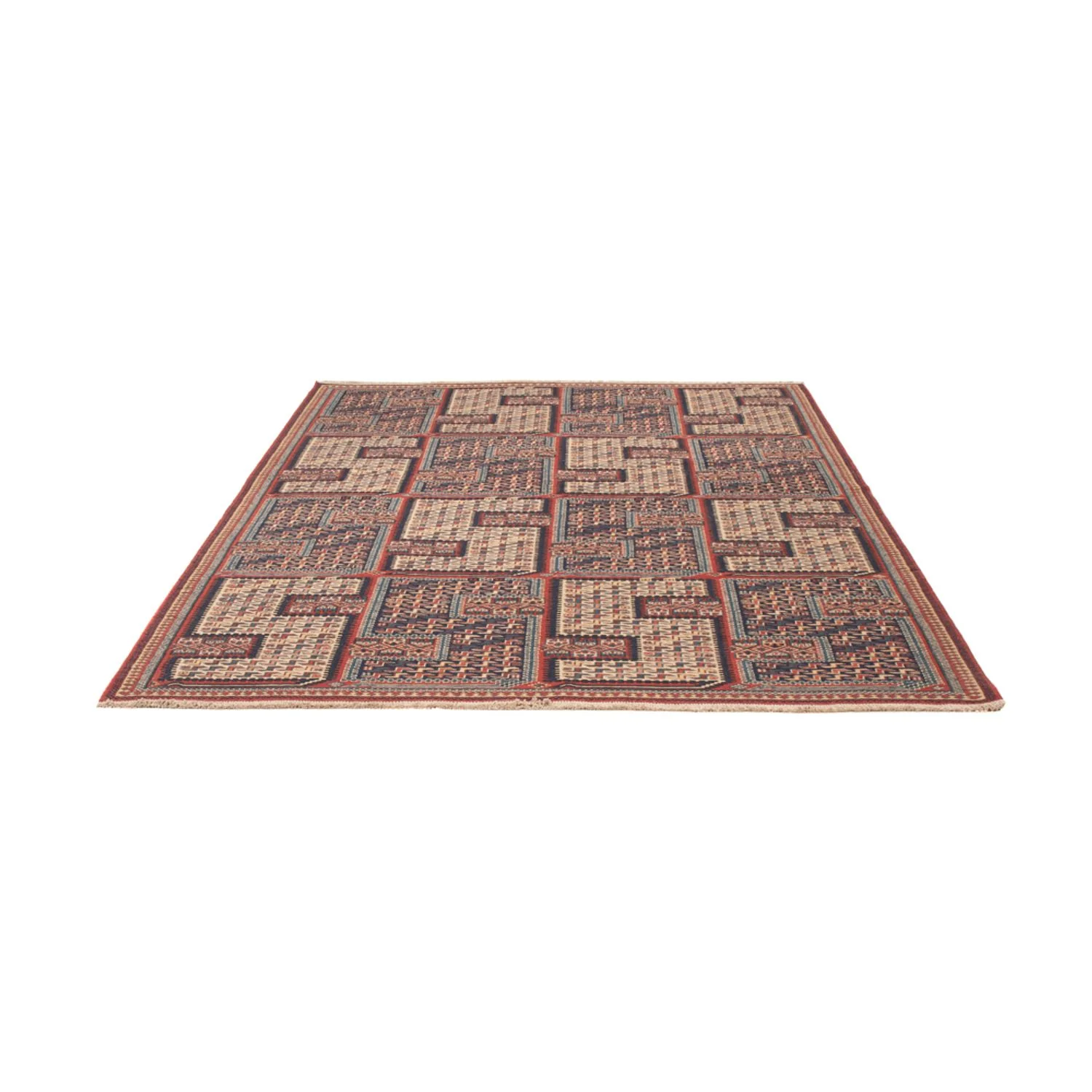 Kelim Afghan Teppich 208x165cm - Image 5