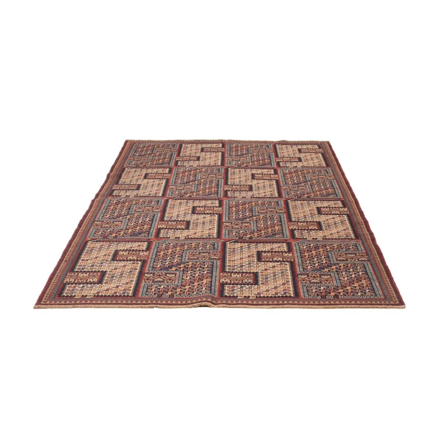 Kelim Afghan Teppich 215x155cm - Image 5