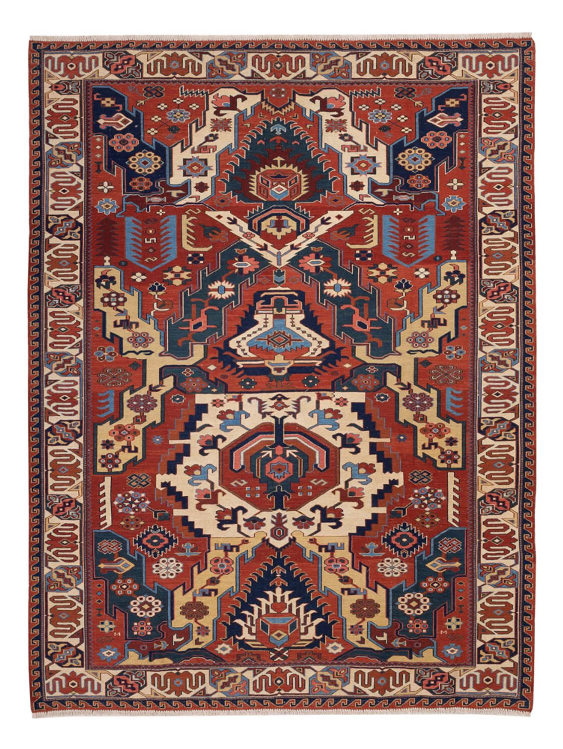 Kelim Afghan Teppich 256x194cm