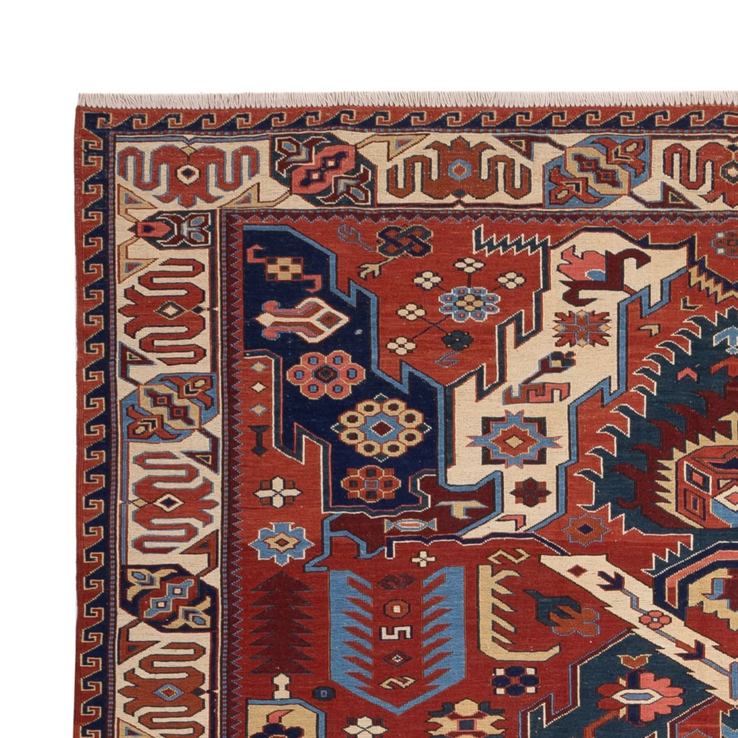 Kelim Afghan Teppich 256x194cm - Image 3