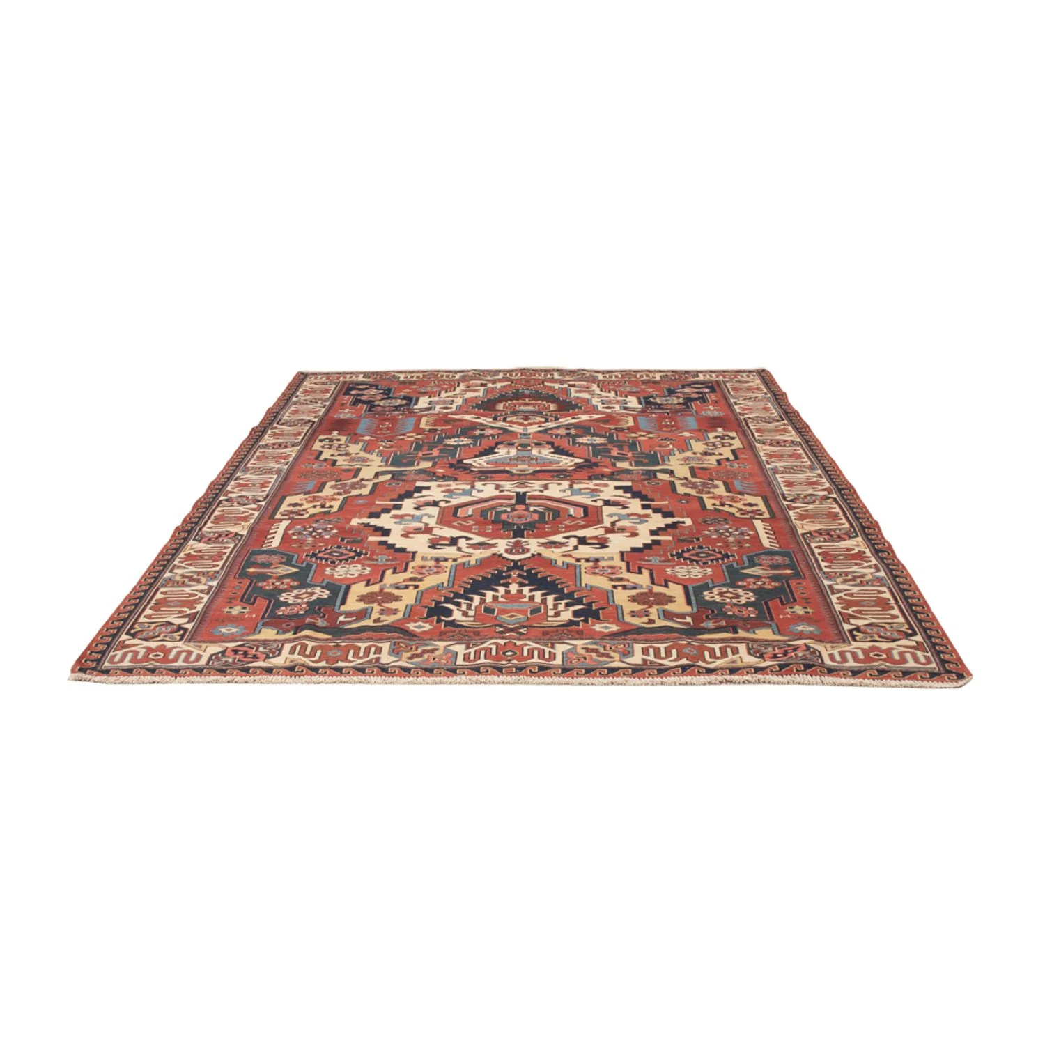 Kelim Afghan Teppich 256x194cm - Image 5