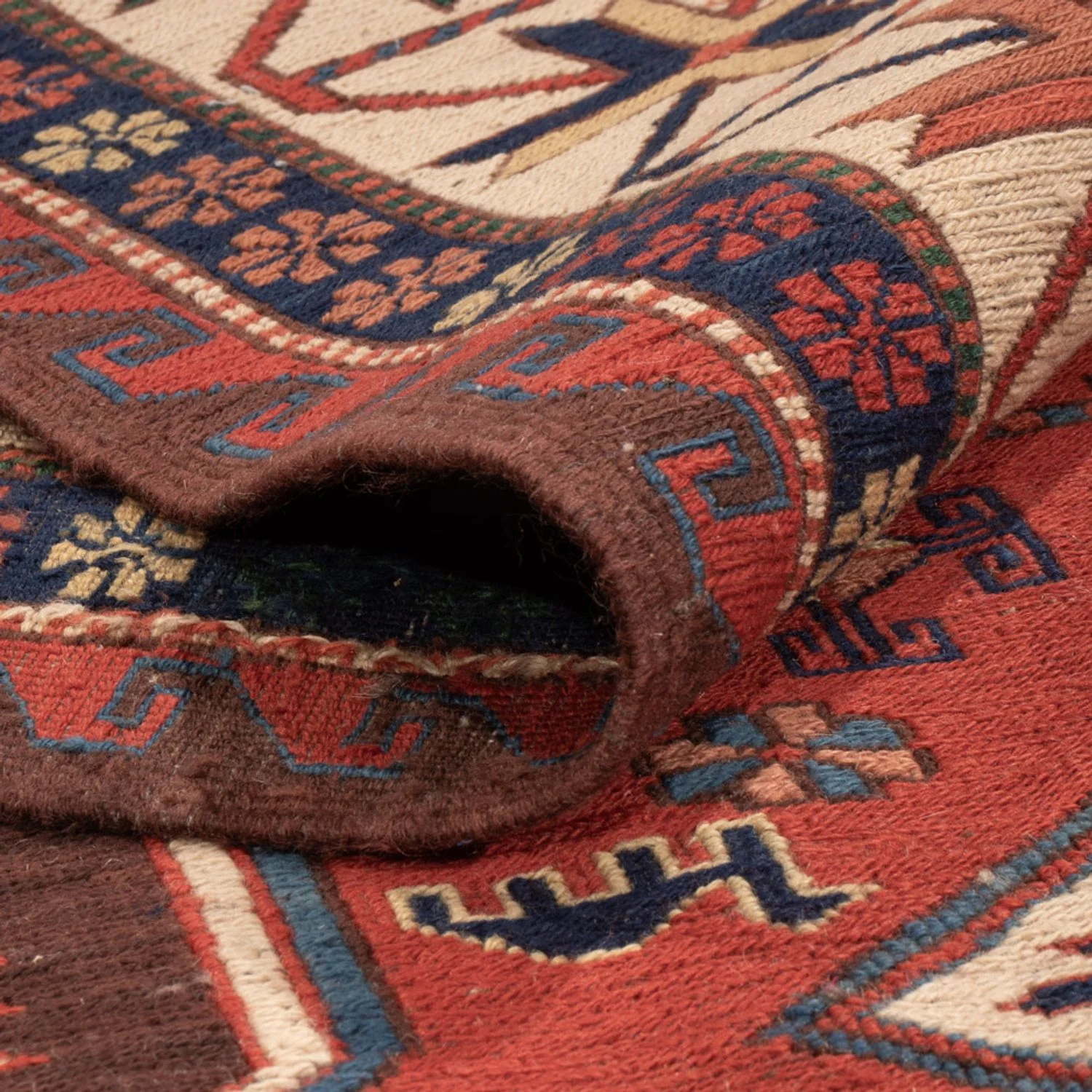 Kelim Afghan Teppich 282x198cm - Image 4