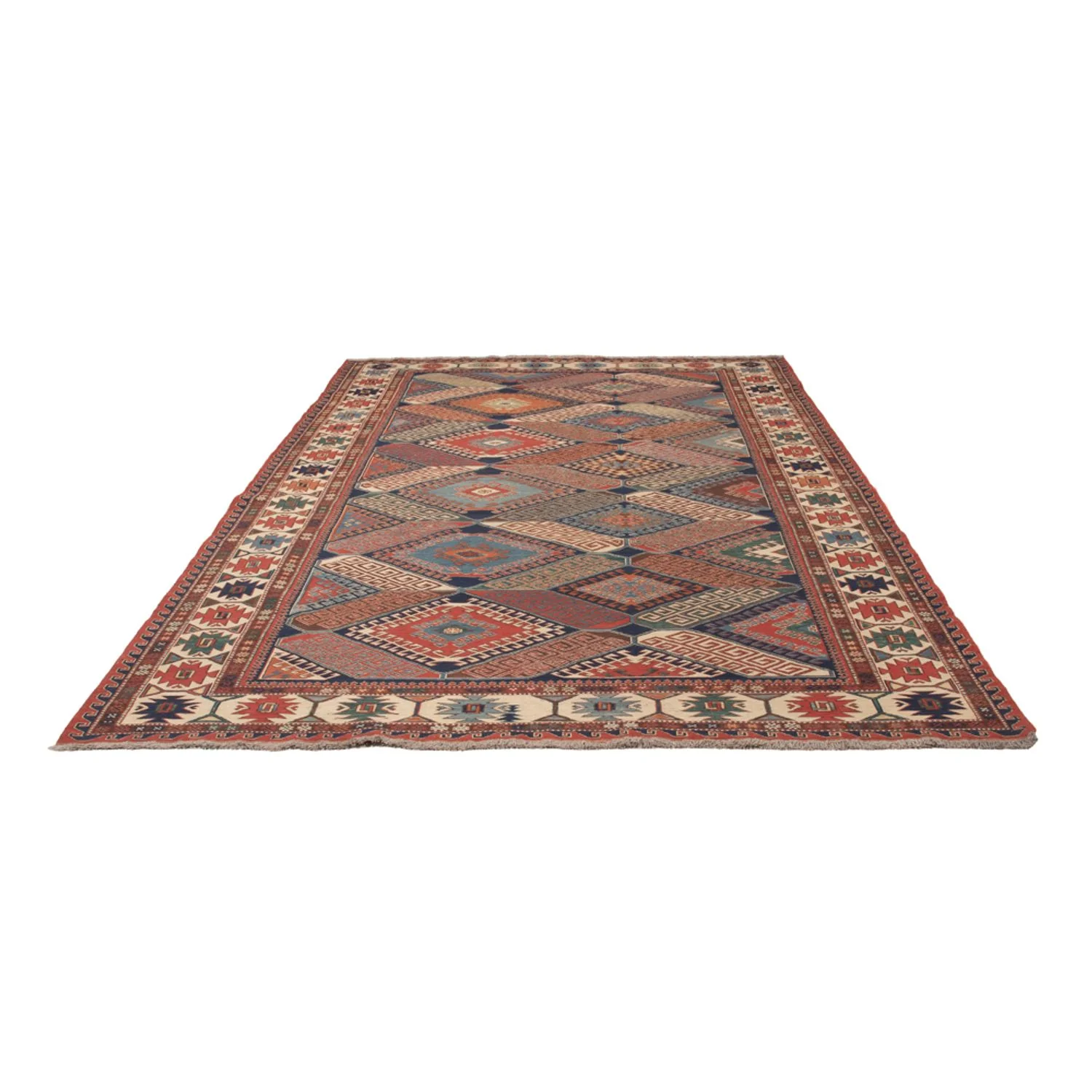 Kelim Afghan Teppich 291x189cm - Image 5