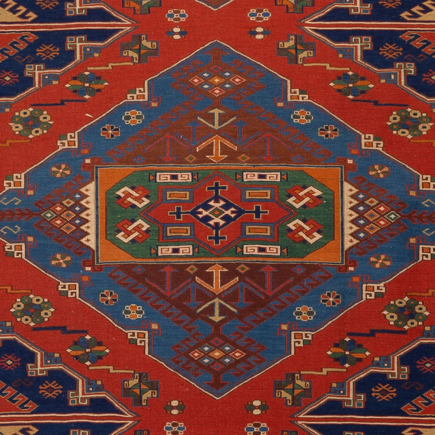 Kelim Afghan Teppich 294x204cm - Image 2