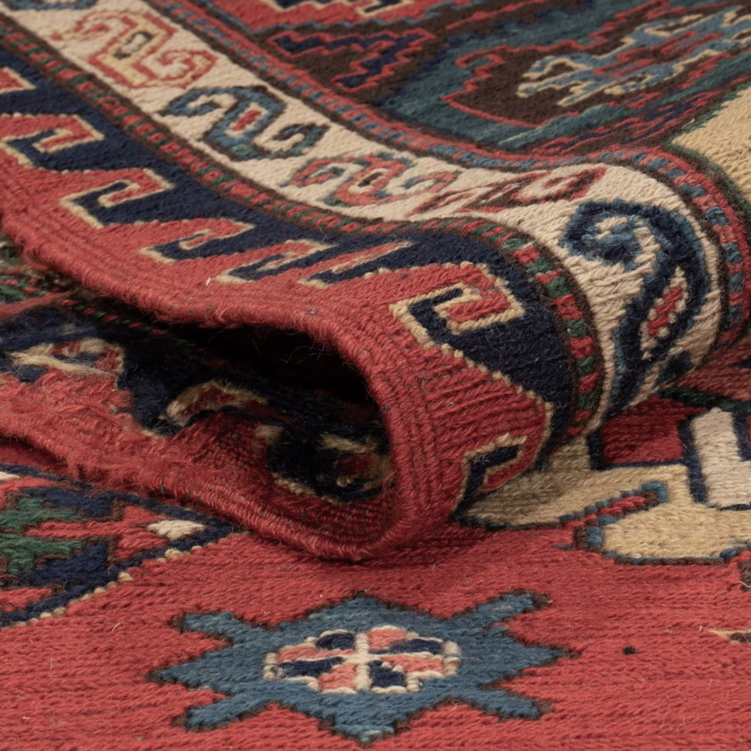 Kelim Afghan Teppich 318x241cm - Image 4