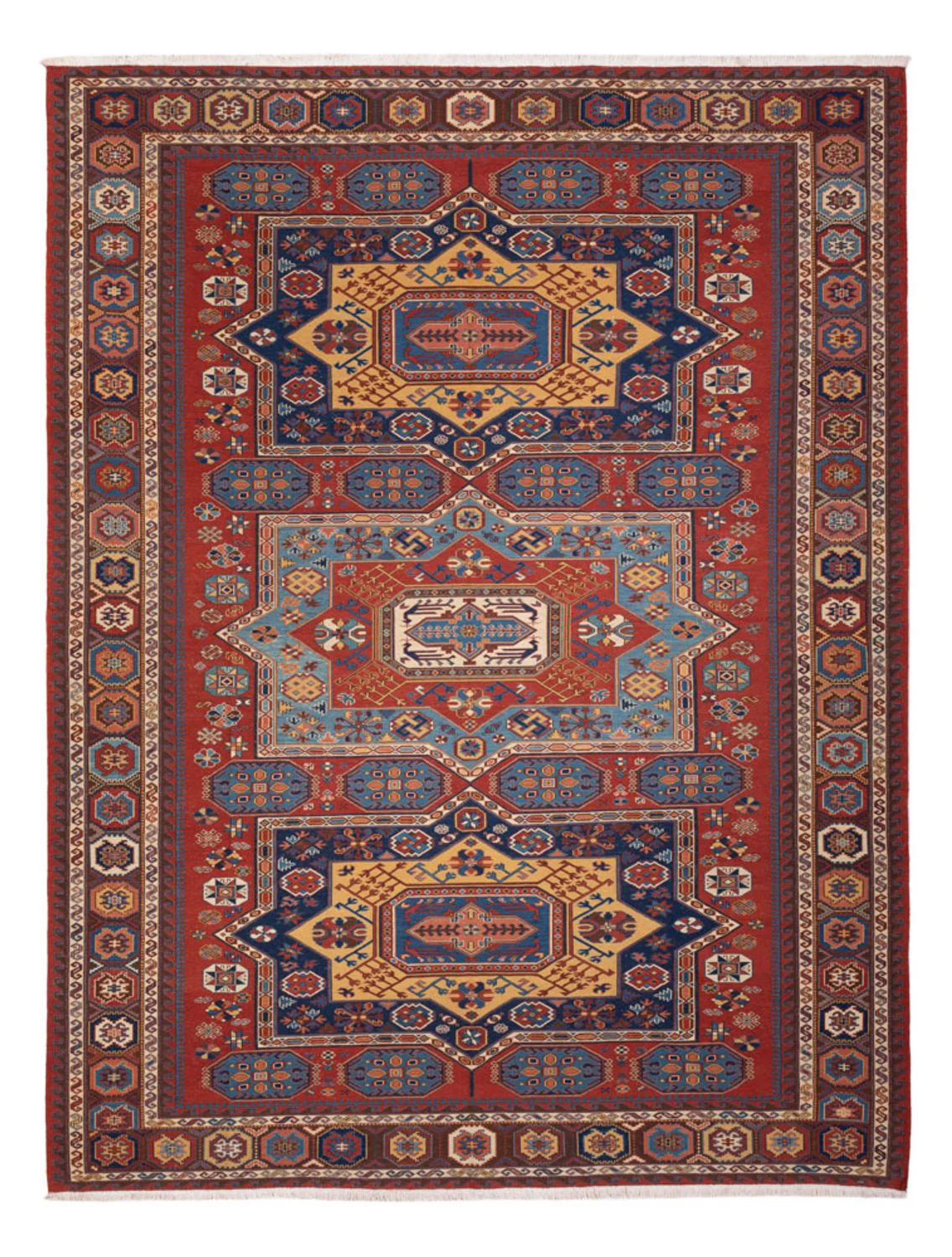 Kelim Afghan Teppich 329x256cm