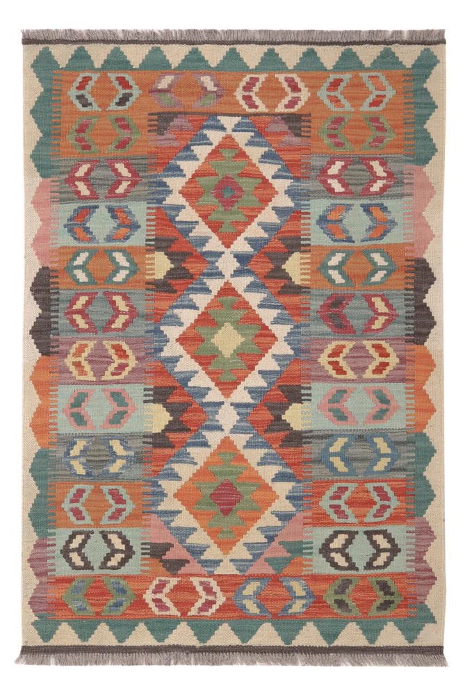 Kelim Maimene Teppich 118x82cm