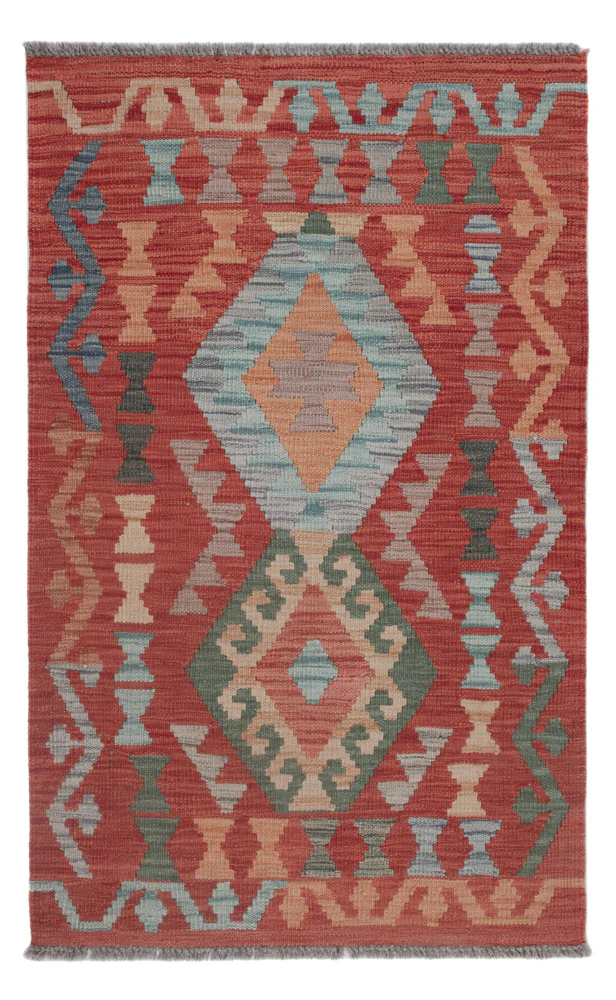 Kelim Maimene Teppich 122x77cm
