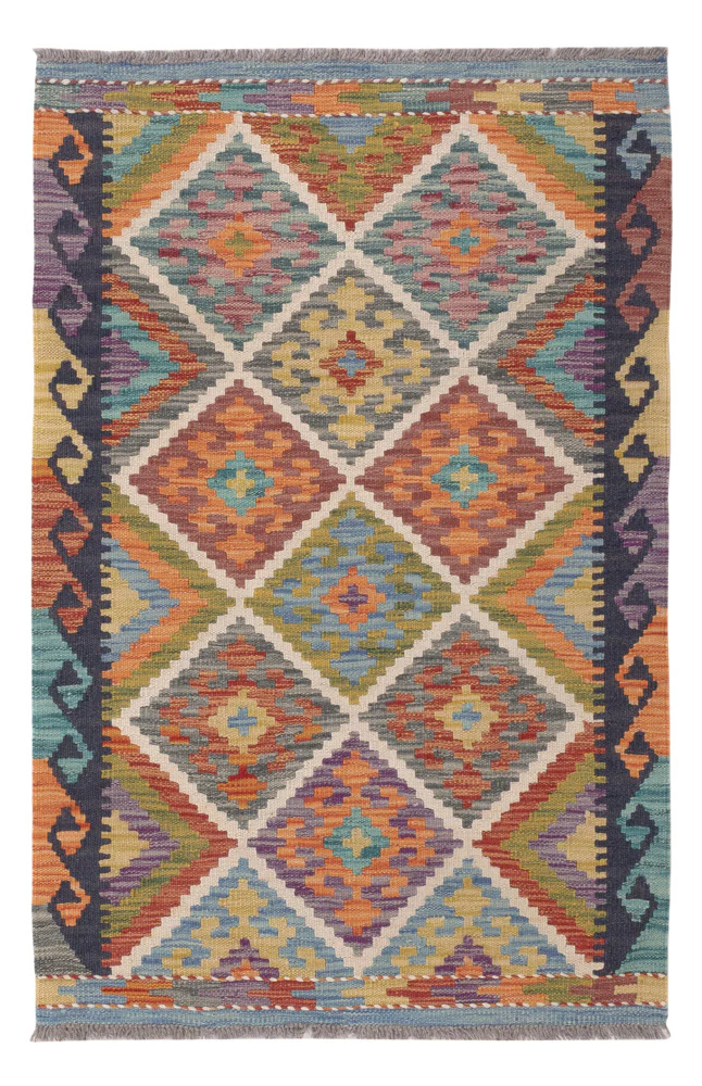 Kelim Maimene Teppich 122x81cm