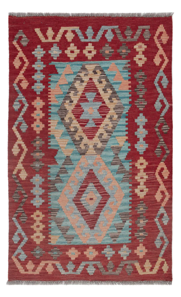 Kelim Maimene Teppich 123x78cm