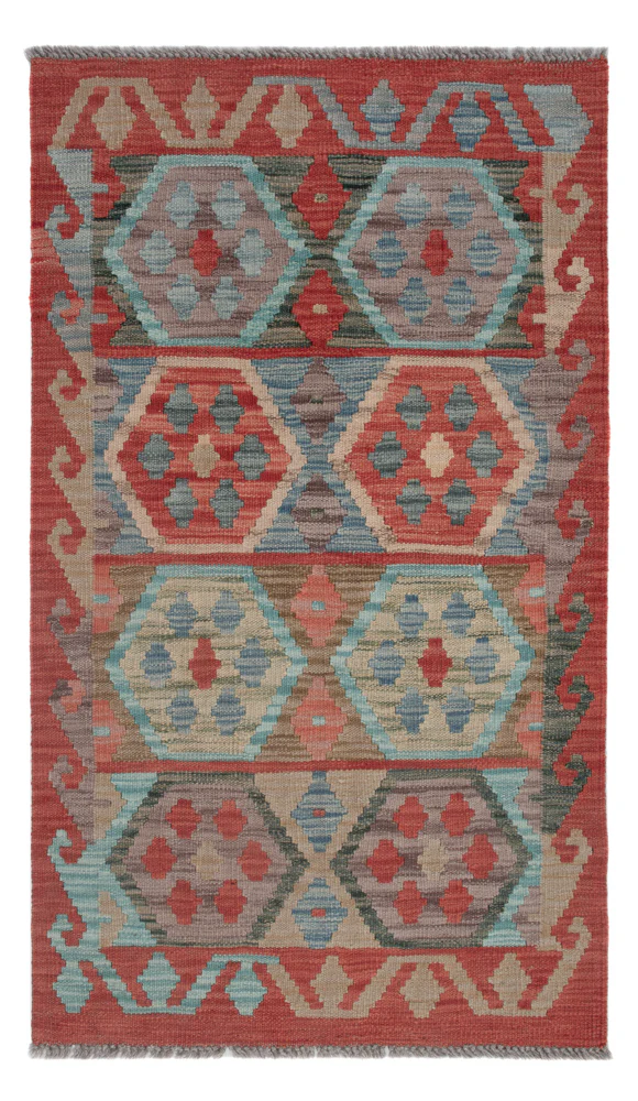 Kelim Maimene Teppich 124x72cm