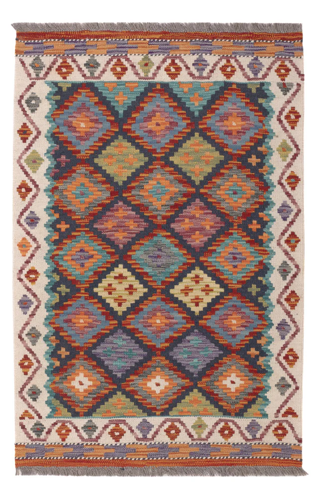 Kelim Maimene Teppich 124x82cm