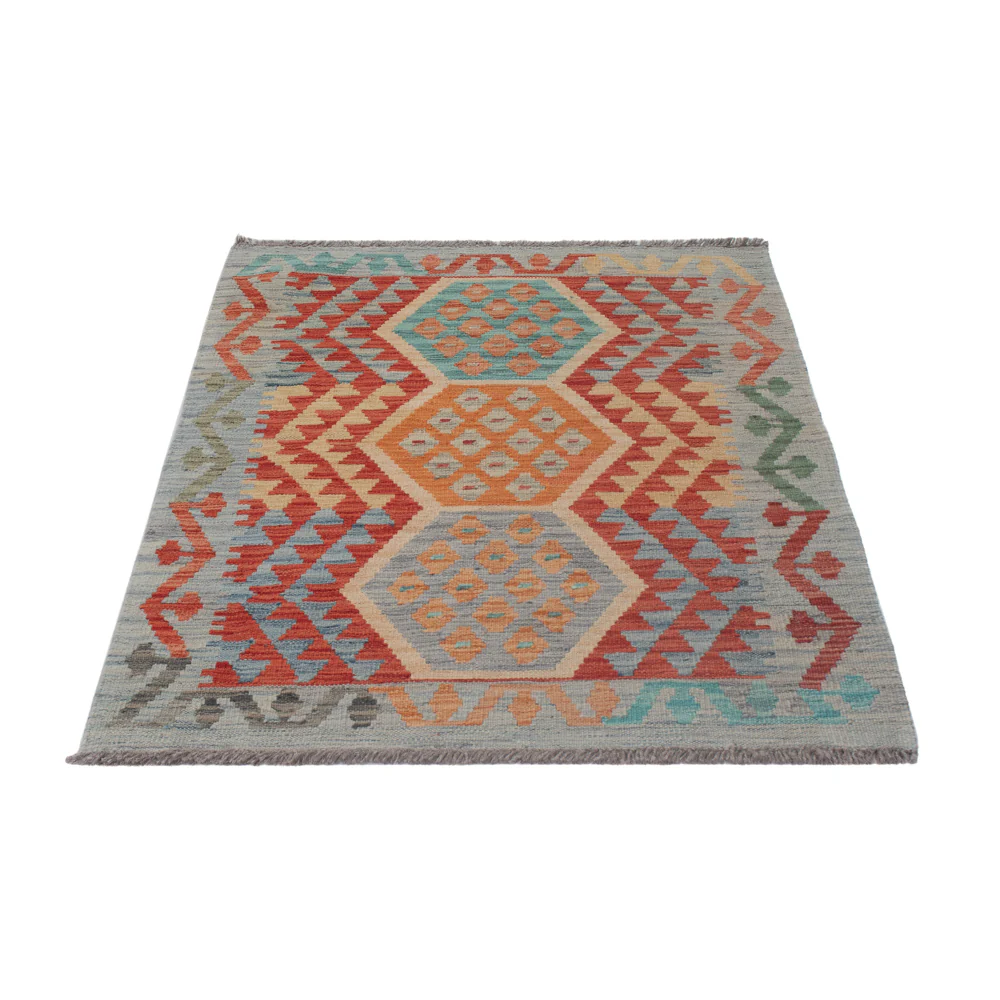 Kelim Maimene Teppich 128x85cm - Image 6