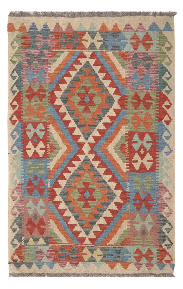 Kelim Maimene Teppich 132x86cm
