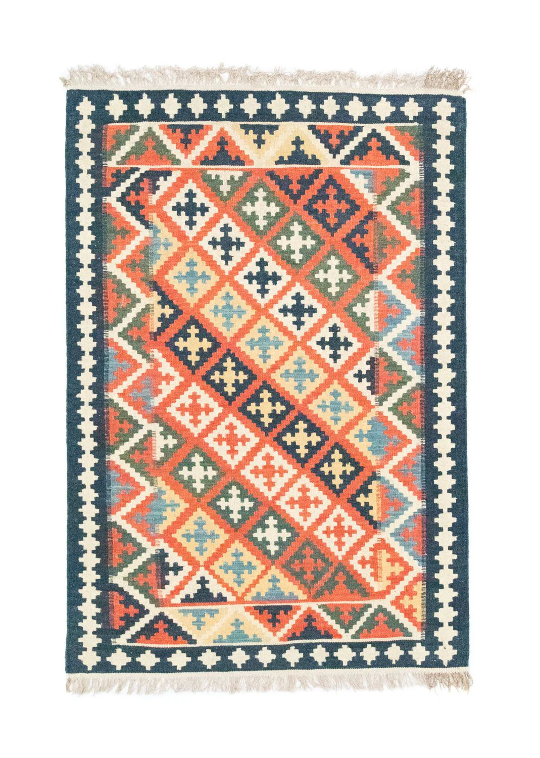Kelim Fars Teppich 144x110cm