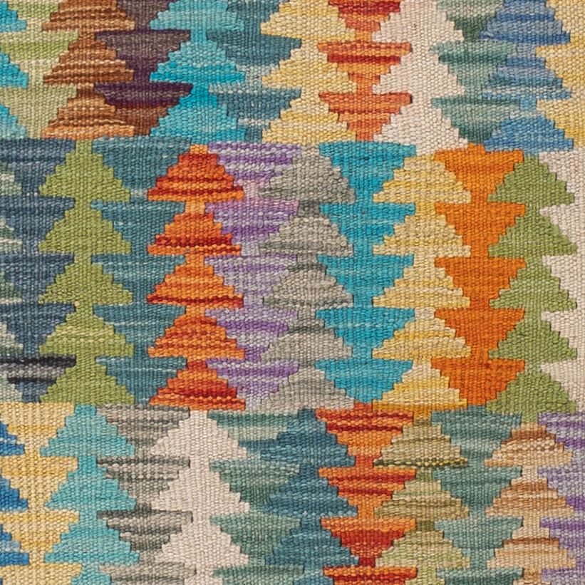 Kelim Teppich - Splash - 151 x 104 cm - bunt - Image 2