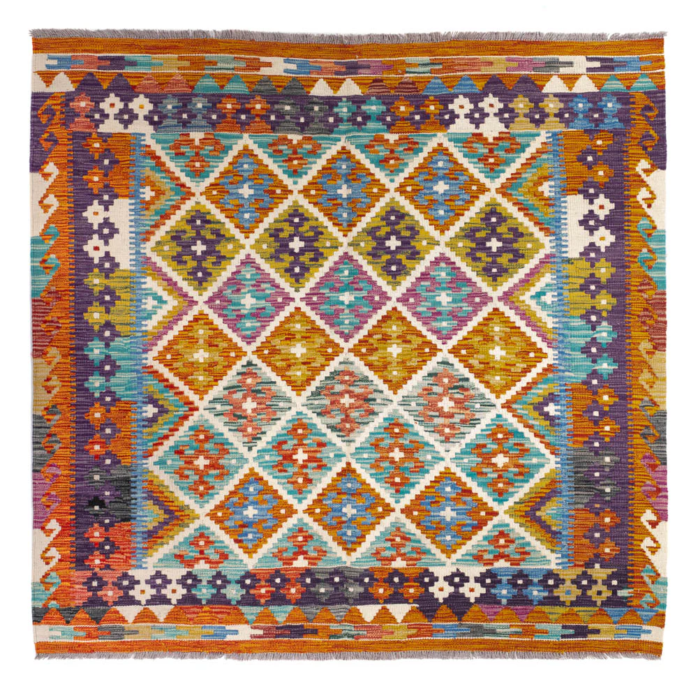 Kelim Maimene Teppich 158x152cm