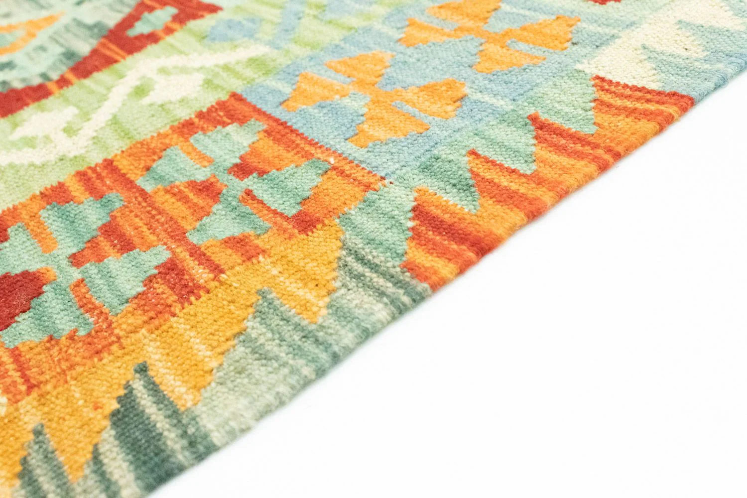 Kelim Afghan Teppich 183x125cm - Image 3