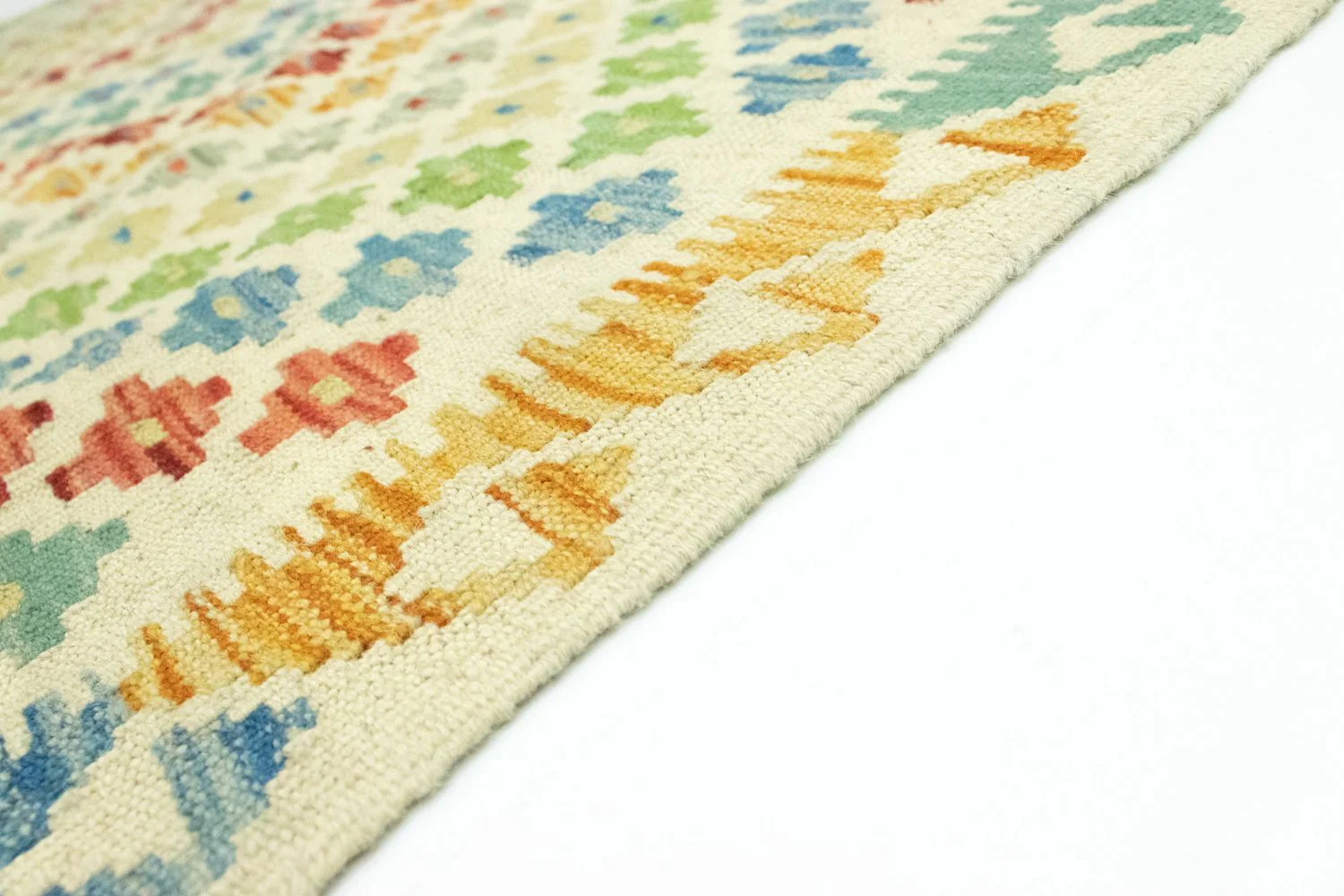 Kelim Afghan Teppich 189x151cm - Image 3