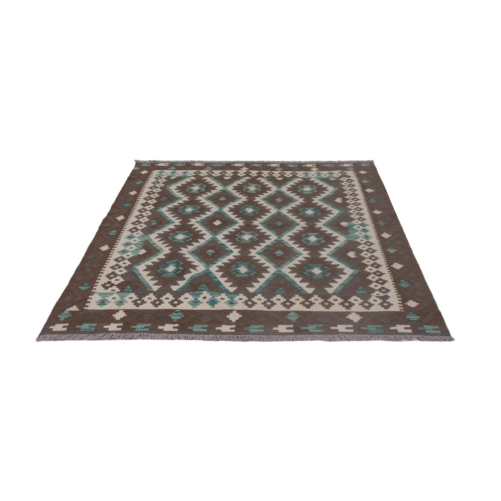 Kelim Maimene Teppich 194x155cm - Image 6