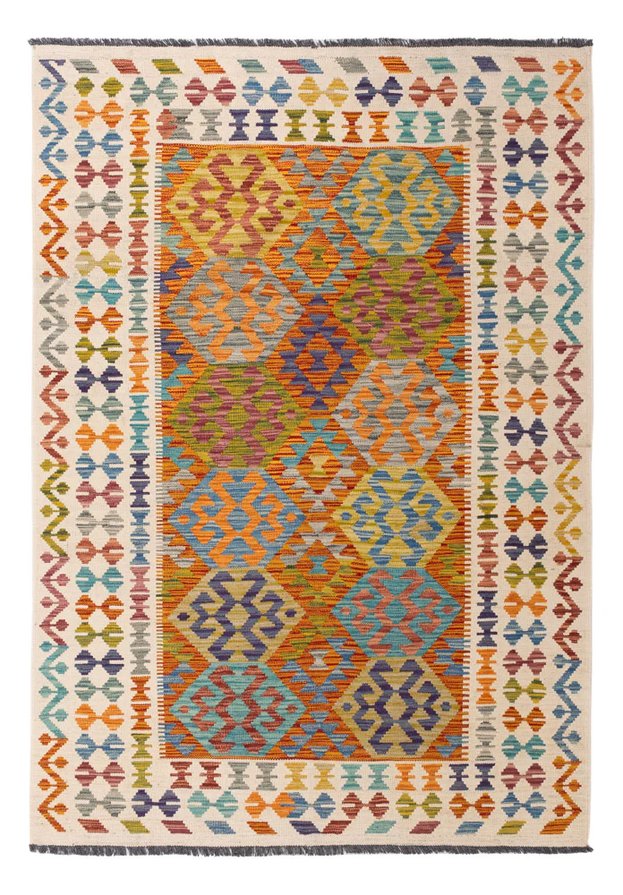 Kelim Maimene Teppich 200x144cm