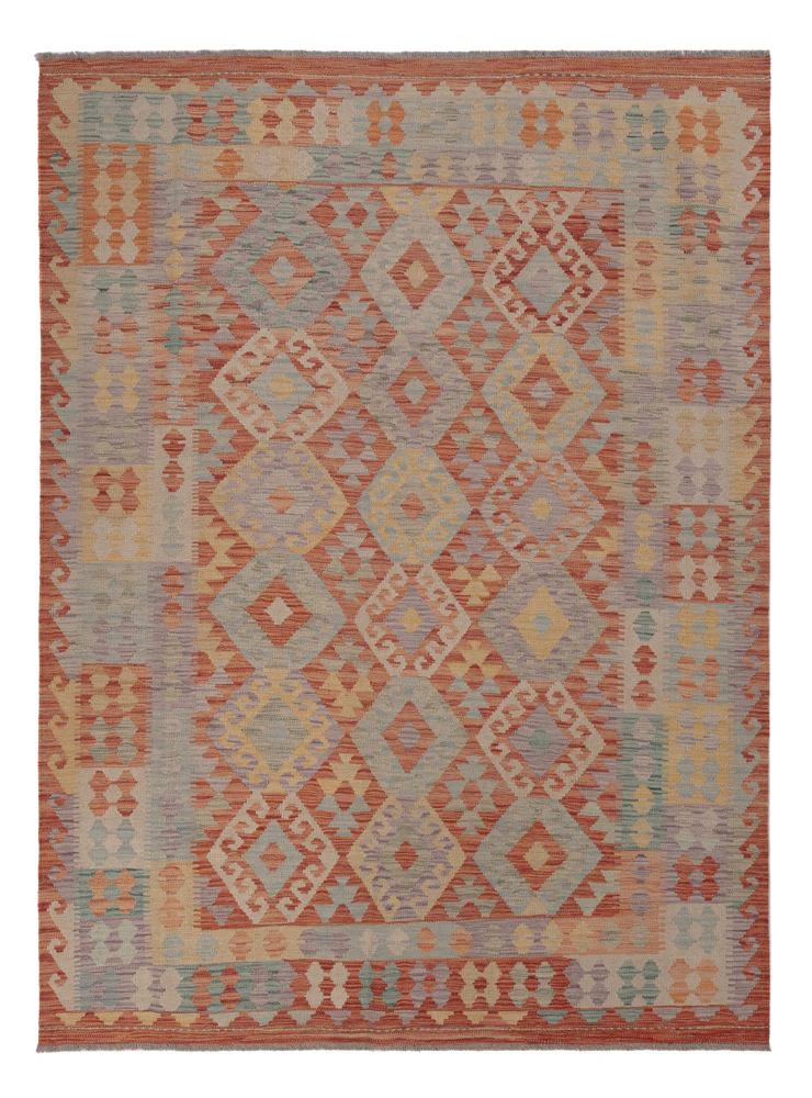 Kelim Teppich - Splash - 230 x 172 cm - mehrfarbig
