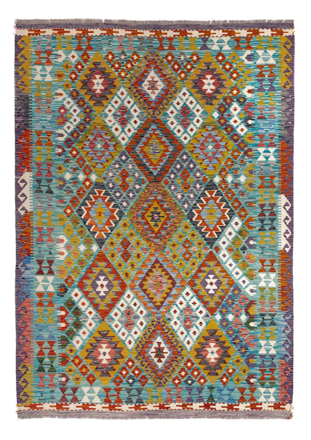 Kelim Maimene Teppich 247x178cm